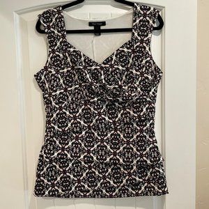 WHBM Sleeveless Blouse Size Large